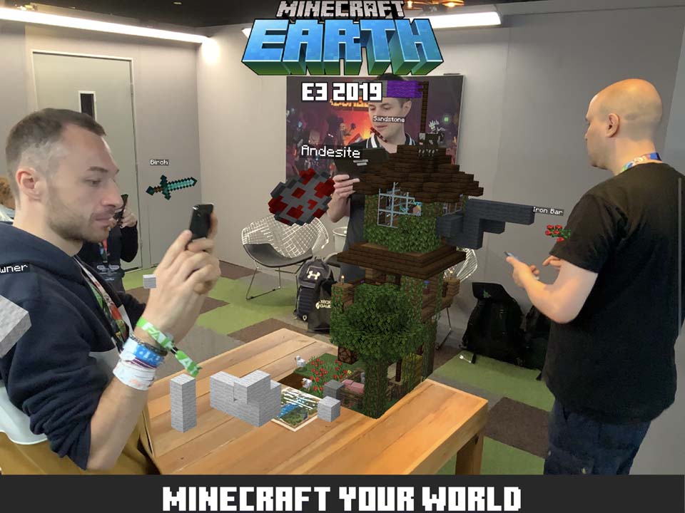 Hands-on with Minecraft Earth at E3